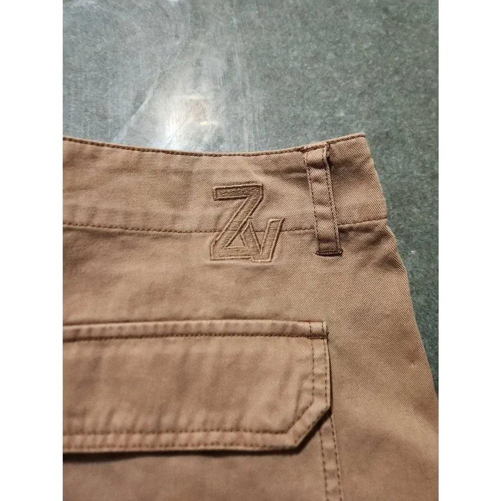 NWT Zadig & Voltaire PARK MILI DYE -beige Trousers sz 44